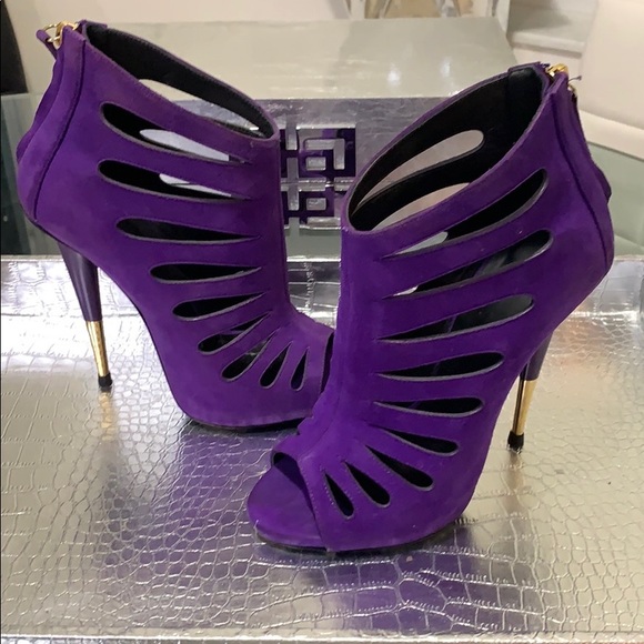 giuseppe zanotti purple heels